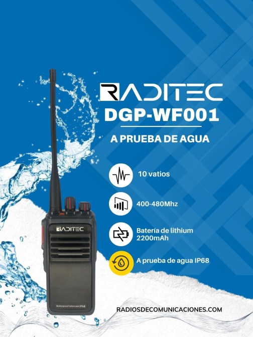 Radio de Comunicación - Raditec -DGP-WF001